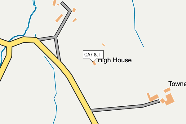 CA7 8JT map - OS OpenMap – Local (Ordnance Survey)