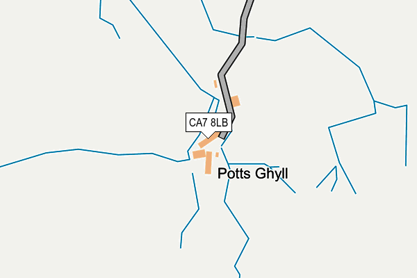 CA7 8LB map - OS OpenMap – Local (Ordnance Survey)