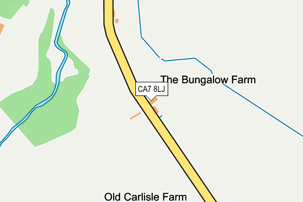 CA7 8LJ map - OS OpenMap – Local (Ordnance Survey)