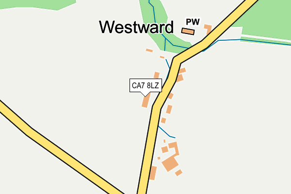 CA7 8LZ map - OS OpenMap – Local (Ordnance Survey)