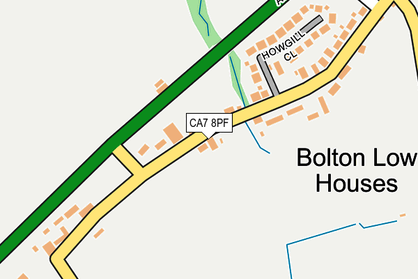 CA7 8PF map - OS OpenMap – Local (Ordnance Survey)