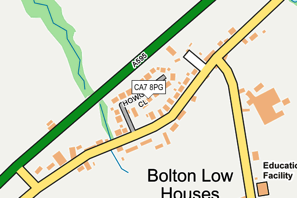 CA7 8PG map - OS OpenMap – Local (Ordnance Survey)