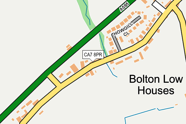 CA7 8PR map - OS OpenMap – Local (Ordnance Survey)