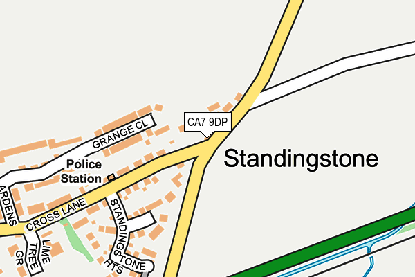 CA7 9DP map - OS OpenMap – Local (Ordnance Survey)