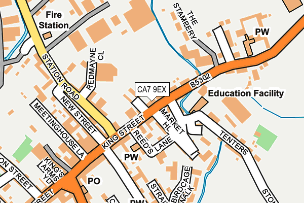 CA7 9EX map - OS OpenMap – Local (Ordnance Survey)