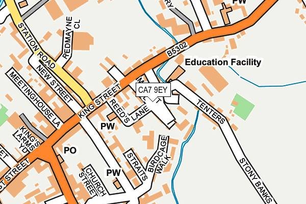 CA7 9EY map - OS OpenMap – Local (Ordnance Survey)