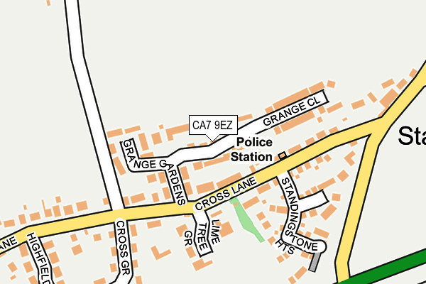 CA7 9EZ map - OS OpenMap – Local (Ordnance Survey)