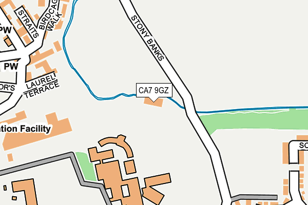 CA7 9GZ map - OS OpenMap – Local (Ordnance Survey)