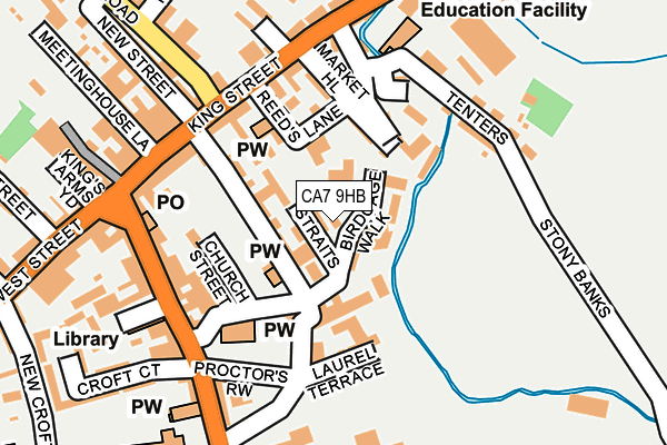 CA7 9HB map - OS OpenMap – Local (Ordnance Survey)