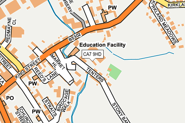 CA7 9HD map - OS OpenMap – Local (Ordnance Survey)