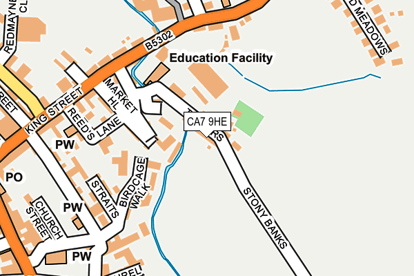 CA7 9HE map - OS OpenMap – Local (Ordnance Survey)