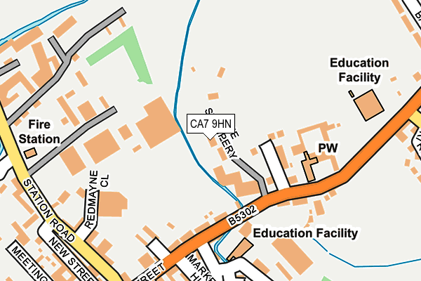 CA7 9HN map - OS OpenMap – Local (Ordnance Survey)