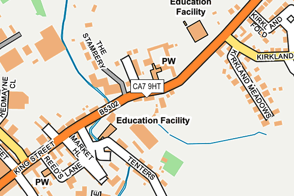 CA7 9HT map - OS OpenMap – Local (Ordnance Survey)