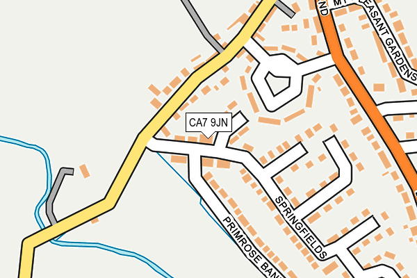 CA7 9JN map - OS OpenMap – Local (Ordnance Survey)