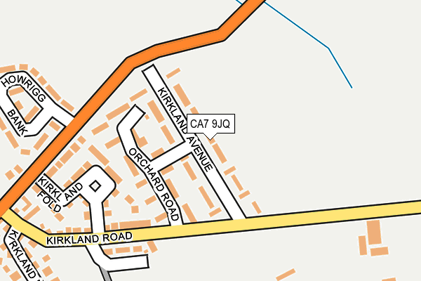 CA7 9JQ map - OS OpenMap – Local (Ordnance Survey)