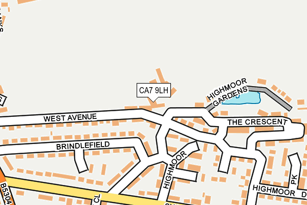 CA7 9LH map - OS OpenMap – Local (Ordnance Survey)