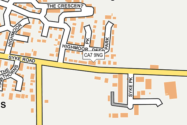 CA7 9NG map - OS OpenMap – Local (Ordnance Survey)