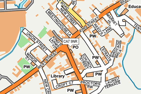 CA7 9NR map - OS OpenMap – Local (Ordnance Survey)