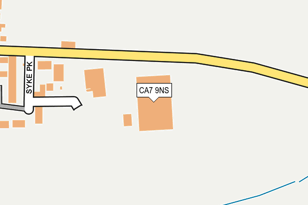 CA7 9NS map - OS OpenMap – Local (Ordnance Survey)