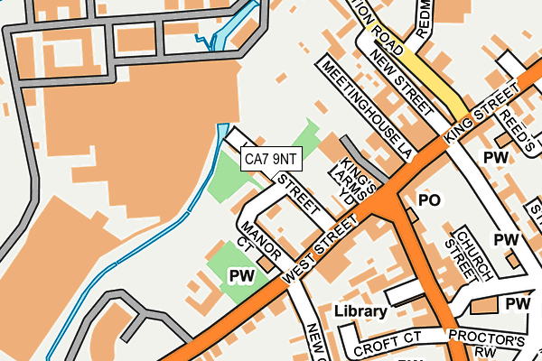 CA7 9NT map - OS OpenMap – Local (Ordnance Survey)