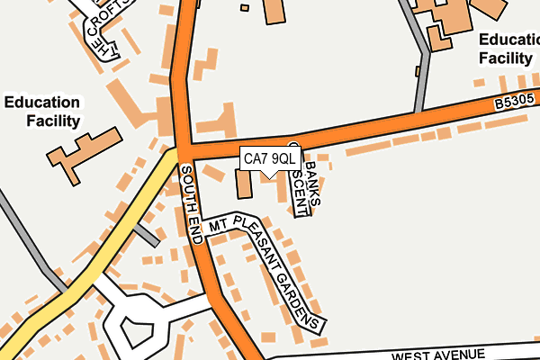 CA7 9QL map - OS OpenMap – Local (Ordnance Survey)