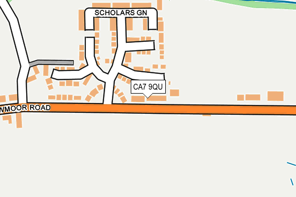 CA7 9QU map - OS OpenMap – Local (Ordnance Survey)