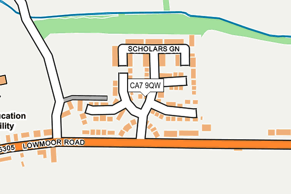 Map of WELDER QUAL LTD at local scale
