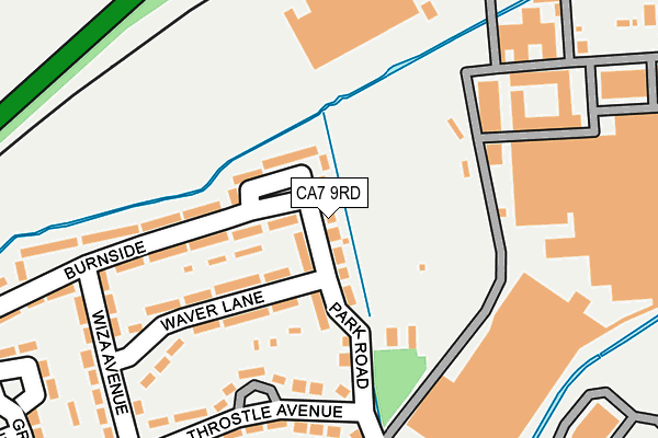 CA7 9RD map - OS OpenMap – Local (Ordnance Survey)