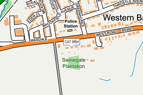 CA7 9RH map - OS OpenMap – Local (Ordnance Survey)