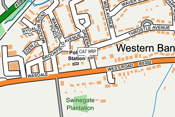 CA7 9RP map - OS OpenMap – Local (Ordnance Survey)