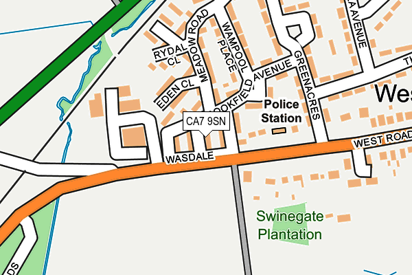 CA7 9SN map - OS OpenMap – Local (Ordnance Survey)