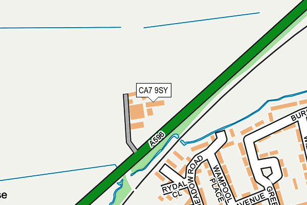 CA7 9SY map - OS OpenMap – Local (Ordnance Survey)