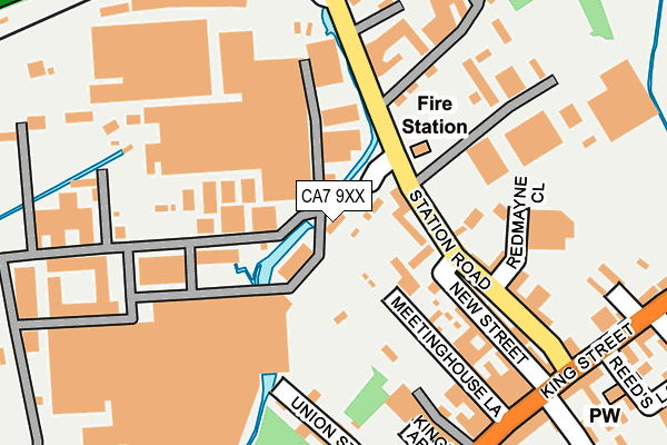 CA7 9XX map - OS OpenMap – Local (Ordnance Survey)