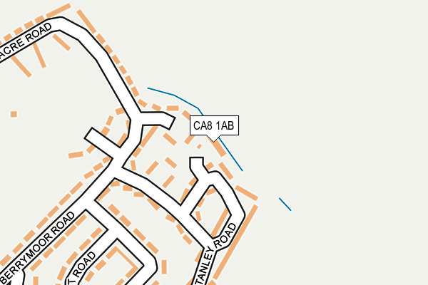 CA8 1AB map - OS OpenMap – Local (Ordnance Survey)