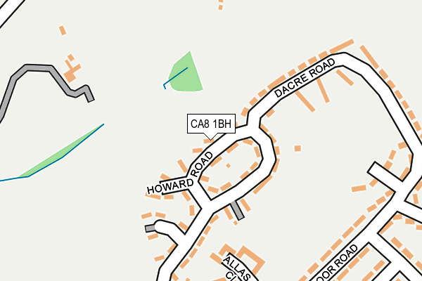 CA8 1BH map - OS OpenMap – Local (Ordnance Survey)