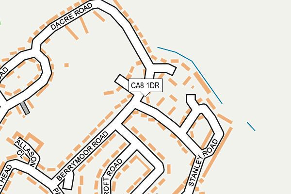CA8 1DR map - OS OpenMap – Local (Ordnance Survey)
