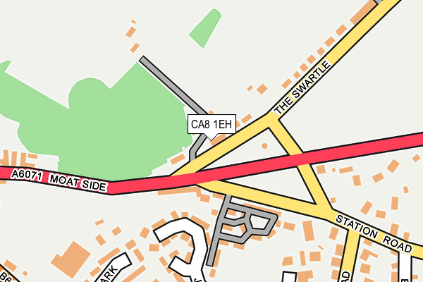 CA8 1EH map - OS OpenMap – Local (Ordnance Survey)
