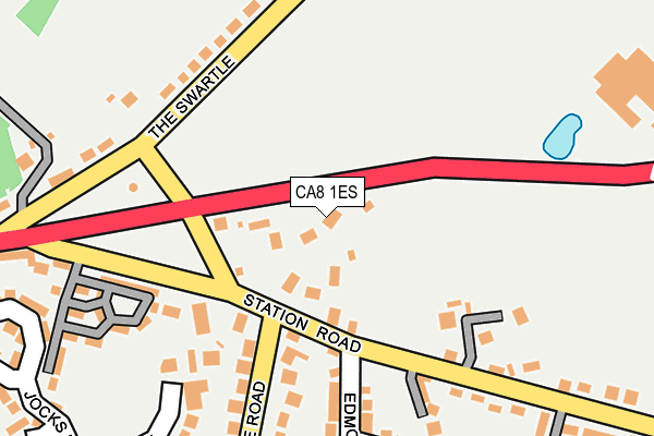 CA8 1ES map - OS OpenMap – Local (Ordnance Survey)