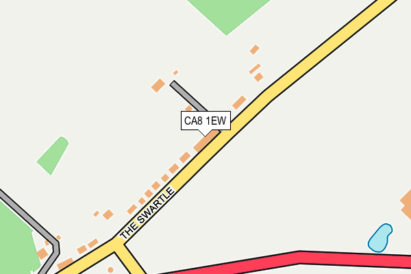 CA8 1EW map - OS OpenMap – Local (Ordnance Survey)