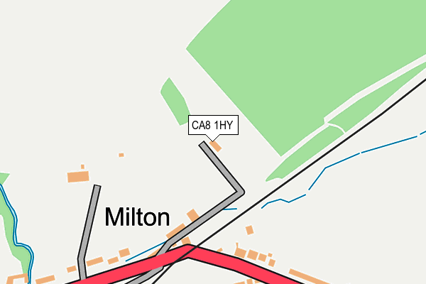 CA8 1HY map - OS OpenMap – Local (Ordnance Survey)