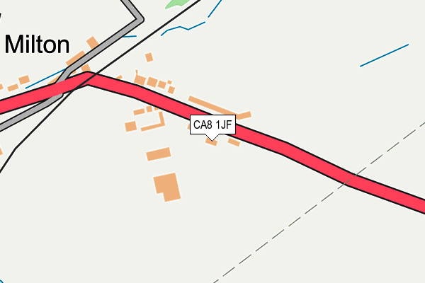 CA8 1JF map - OS OpenMap – Local (Ordnance Survey)