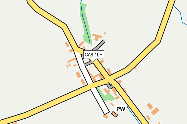 CA8 1LF map - OS OpenMap – Local (Ordnance Survey)