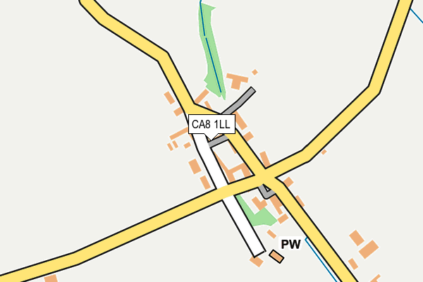 CA8 1LL map - OS OpenMap – Local (Ordnance Survey)