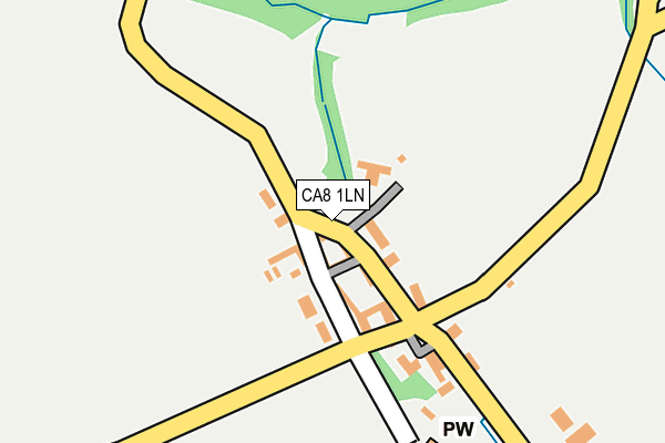 CA8 1LN map - OS OpenMap – Local (Ordnance Survey)