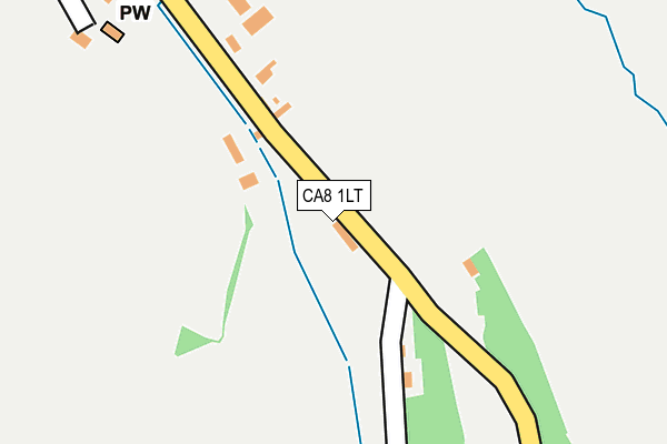 CA8 1LT map - OS OpenMap – Local (Ordnance Survey)