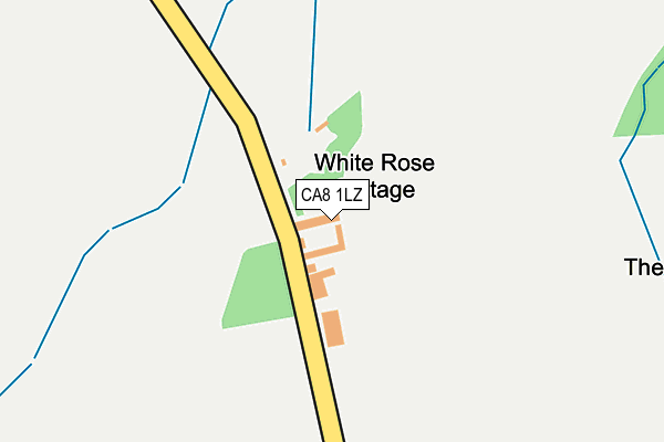 CA8 1LZ map - OS OpenMap – Local (Ordnance Survey)