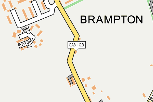 CA8 1QB map - OS OpenMap – Local (Ordnance Survey)