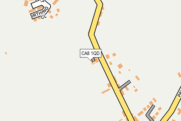 CA8 1QD map - OS OpenMap – Local (Ordnance Survey)