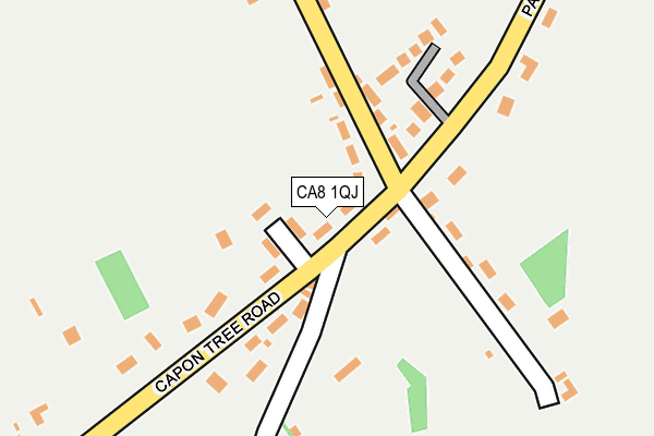 CA8 1QJ map - OS OpenMap – Local (Ordnance Survey)