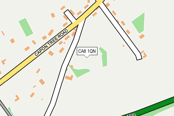 CA8 1QN map - OS OpenMap – Local (Ordnance Survey)